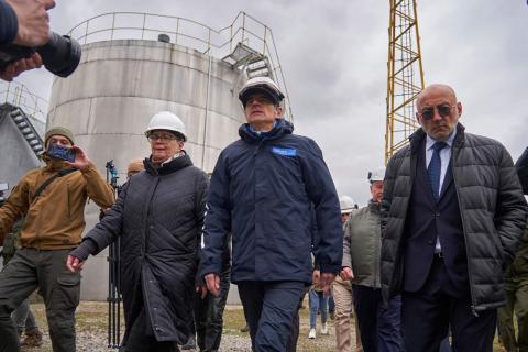 رئيس الوكالة الدولية للطاقة الذرية يتابع صفقة إنشاء محطة نووية أوكرانيا