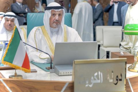 وزير الخارجية الكويتي يستنكر الاعتداء الممنهج على الشعب الفلسطيني
