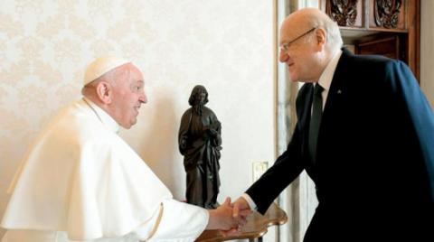 لبنان: البابا فرنسيس يحث المسؤولين على التكاتف وانتخاب رئيس