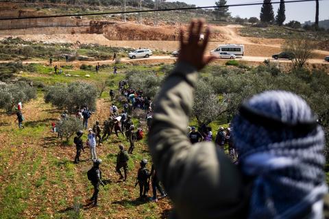 نتنياهو يحاول تهدئة الاحتجاج على تصريحات الوزير بشأن الفلسطينيين