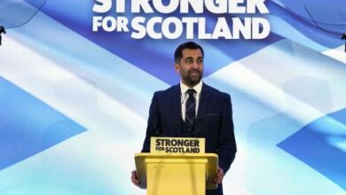 حمزة يوسف يفوز بالسباق ليكون قائد اسكتلندا القادم ، متعهداً بإحياء الاستقلال