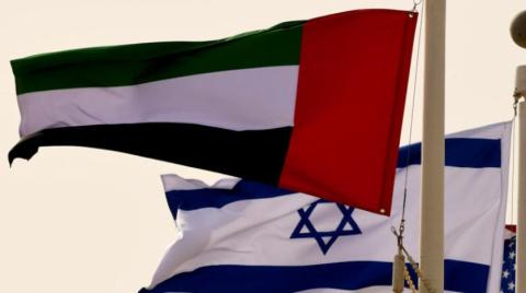 رئيس دولة الإمارات العربية المتحدة ورئيس وزراء إسرائيل يبحثان العلاقات الثنائية