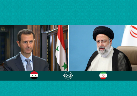 الرئيسان الإيراني والسوري يجريان محادثة هاتفية لبحث التوترات الإقليمية