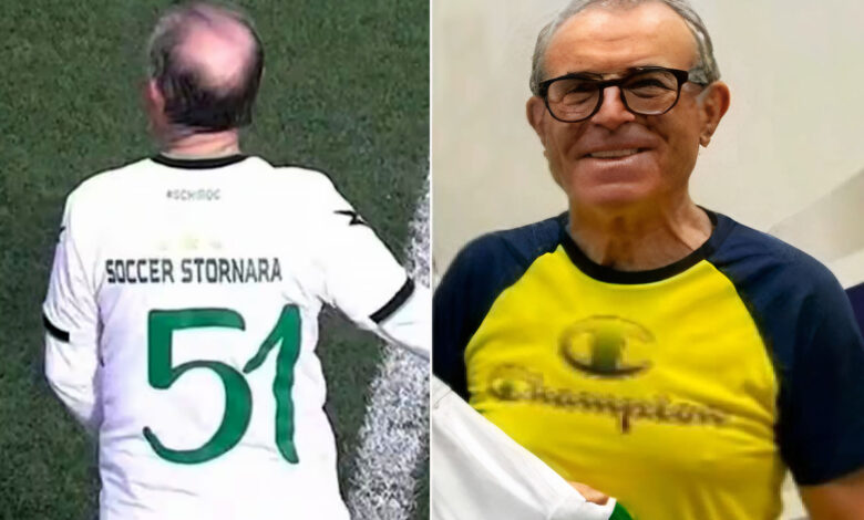 شاهد- عمره 72 عاما.. رئيس ناد إيطالي يشارك في مباراة ويساهم في صناعة هدف