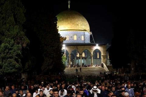 إسرائيل تحظر زيارات غير المسلمين للمجمع الأقصى حتى نهاية شهر رمضان