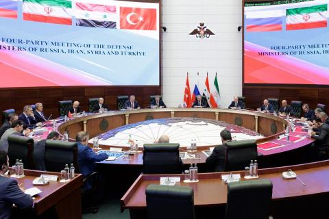 تركيا وروسيا وإيران وسوريا يجرون "محادثات بناءة"