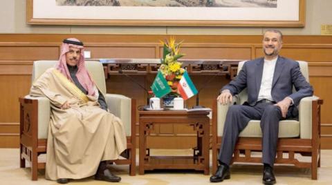 وزير الخارجية الإيراني: اللقاءات مع وزير الخارجية السعودي كانت إيجابية وبناءة