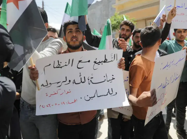 ردود الفعل على عودة سوريا الى الجامعة العربية