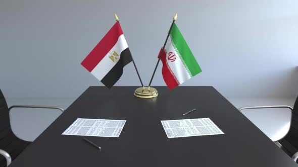 مفاوضات بين ايران و مصر
