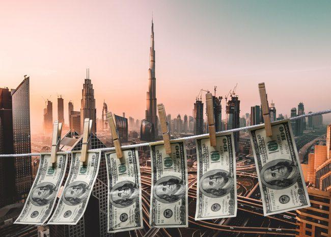 غسيل الأموال في دبي