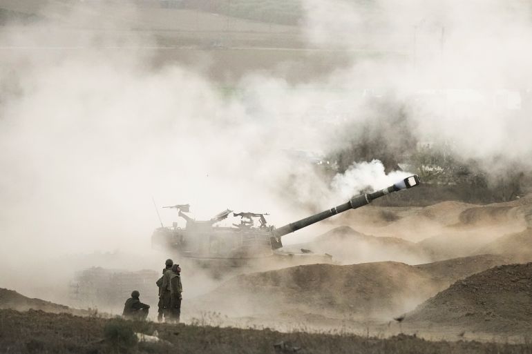 هجوم اسرائيلي بري على قطاع غزة