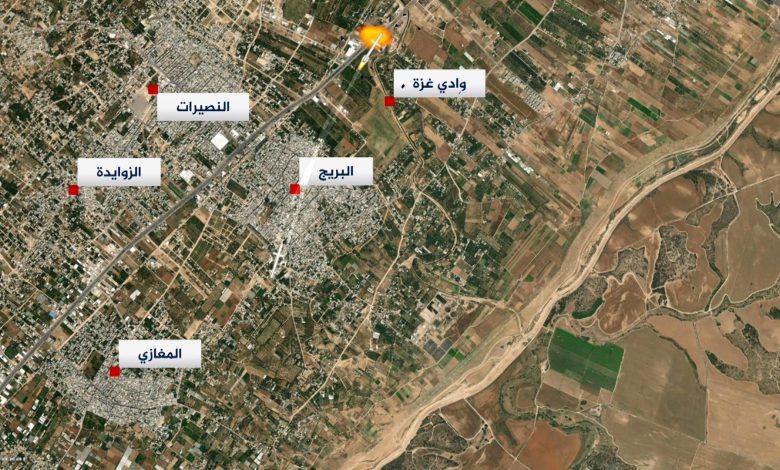 الخريطة التفاعلية.. مجريات اليوم الـ45 للحرب على غزة