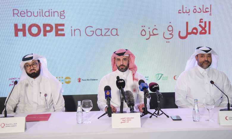 تستهدف 233 ألف شخص.. "إعادة بناء الأمل" مبادرة قطرية في غزة