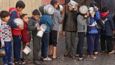 هيومن رايتس ووتش : تجويع الفلسطينيين