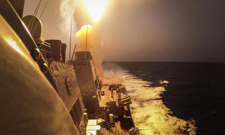 استهداف سفينتين إسرائيليتين
