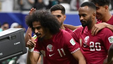 شاهد.. قطر تنهي مغامرة فلسطين وتبلغ ربع نهائي كأس آسيا