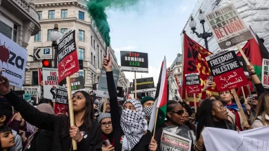 احتجاجات مؤيدة لفلسطين
