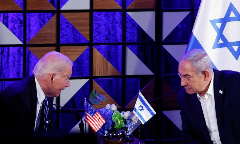 بايدن يبتعد عن نتنياهو لكنه يتمسك بدعم إسرائيل