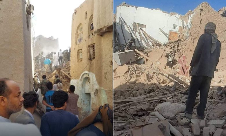 غضب في اليمن بعد تفجير منازل برداع والحوثي يعتبرها عملا فرديا
