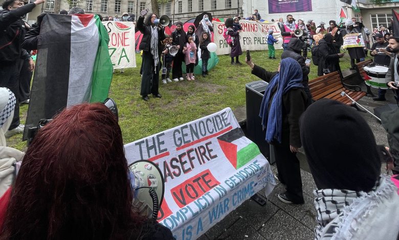 سوناك يحذر مخيمات التضامن في الجامعات البريطانية من "معاداة السامية"