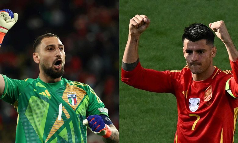 موعد مباراة إسبانيا ضد إيطاليا في يورو 2024 والقنوات الناقلة