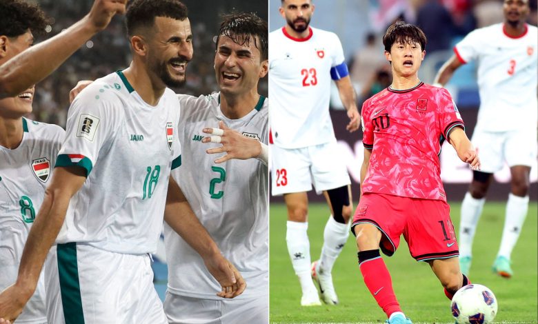 مباشر.. مباراة العراق وكوريا الجنوبية في تصفيات مونديال 2026