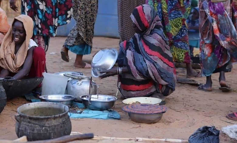 مليون ونصف نازح سوداني يواجهون خطر المجاعة مع شح المساعدات