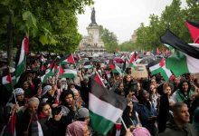 من ساحة الجمهورية.. الحراك الفرنسي يتضامن مع لبنان وفلسطين