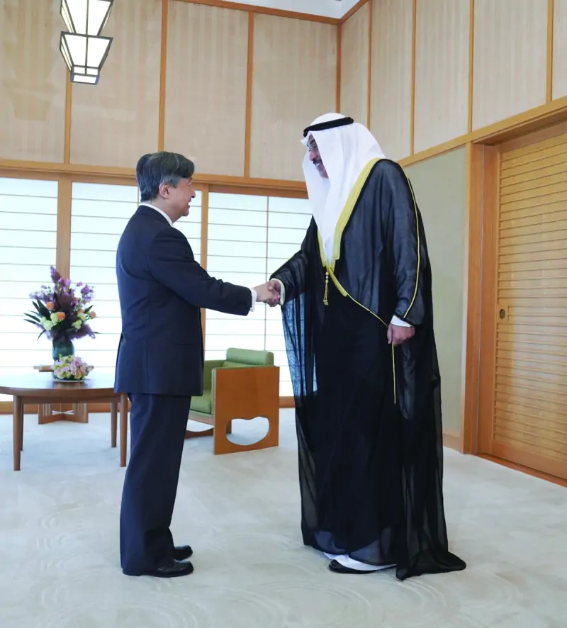 The Crown Prince of Kuwait at the Imperial Palace in Tokyo Reinforces Historic Ties with Japan
